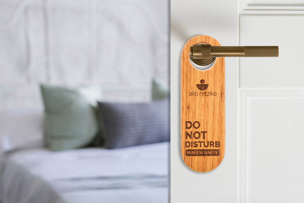 Do not disturb-Make up room 18x6cm