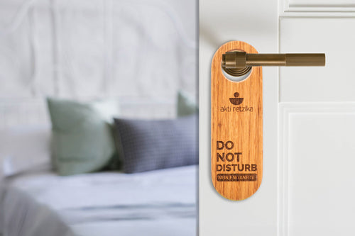 Do not disturb-Make up room 18x6cm