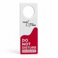 Do Not Disturb plexiglass με κλειστή οπή — 18×6 cm